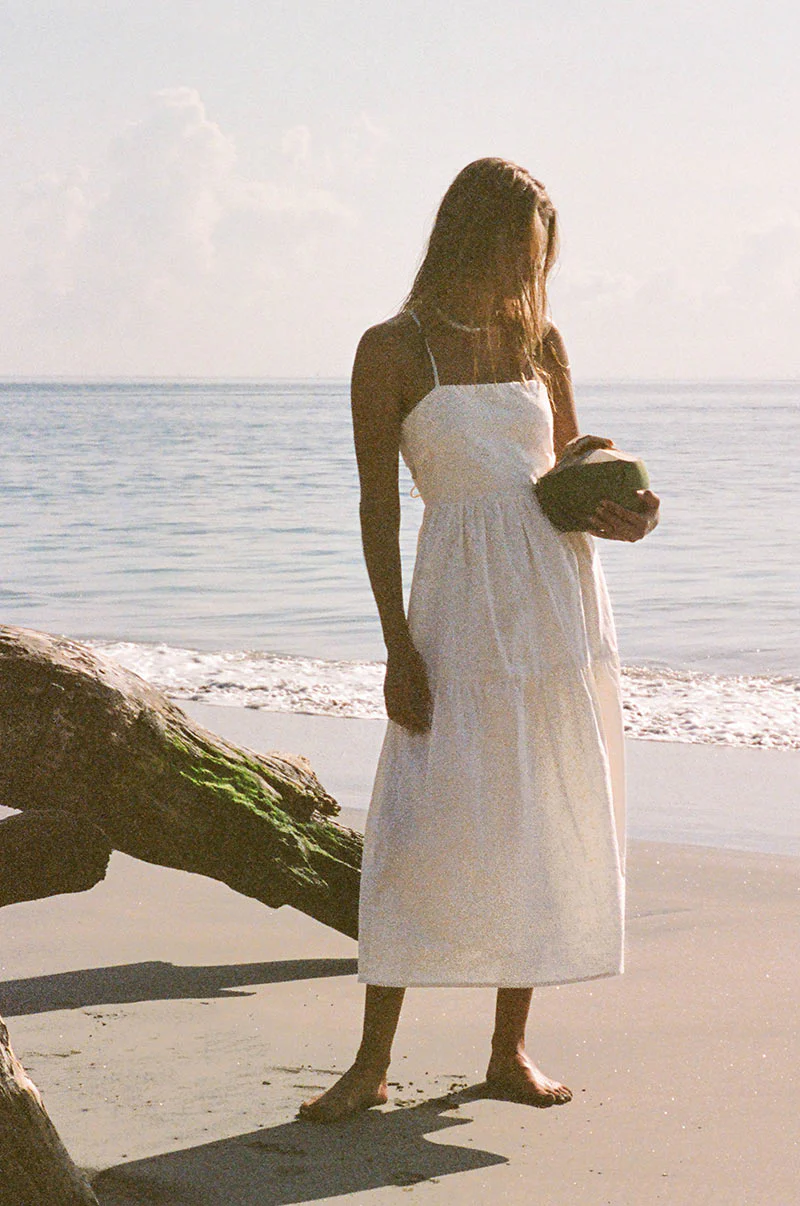 JOIE Midi Dress - coconut linen cotton - Image 6