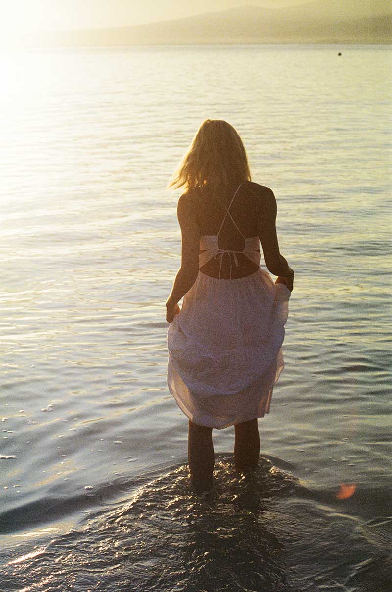 JOIE Midi Dress - white linen cotton - Image 8