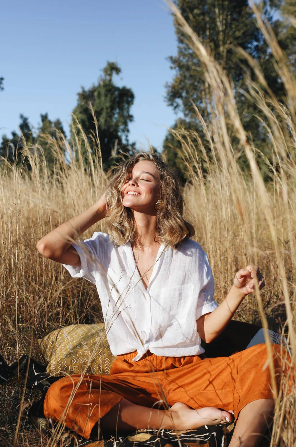 SAFARI Shirt - white linen - Image 3