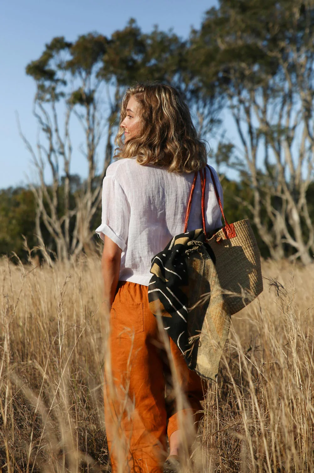 SAFARI Shirt - white linen - Image 4