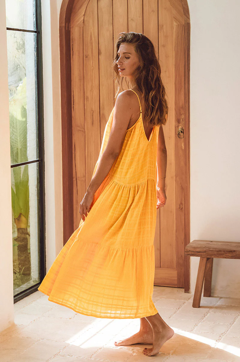 SOLANA Midi Dress - dandelion cotton - Image 3