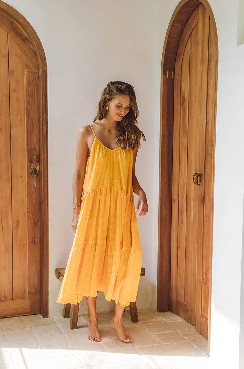 SOLANA Midi Dress - dandelion cotton - Image 4