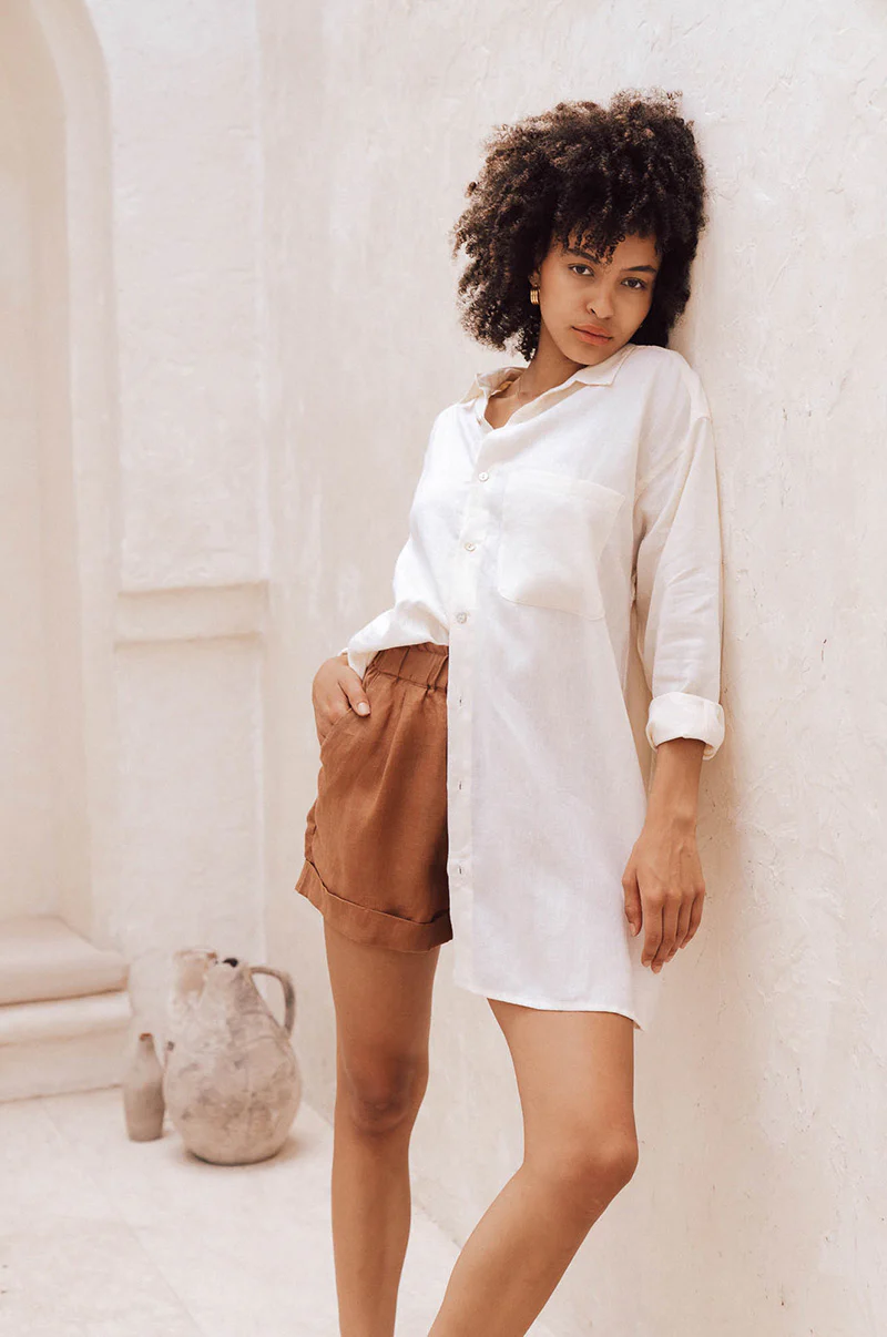 SUMMER Shorts - clay linen - Image 3